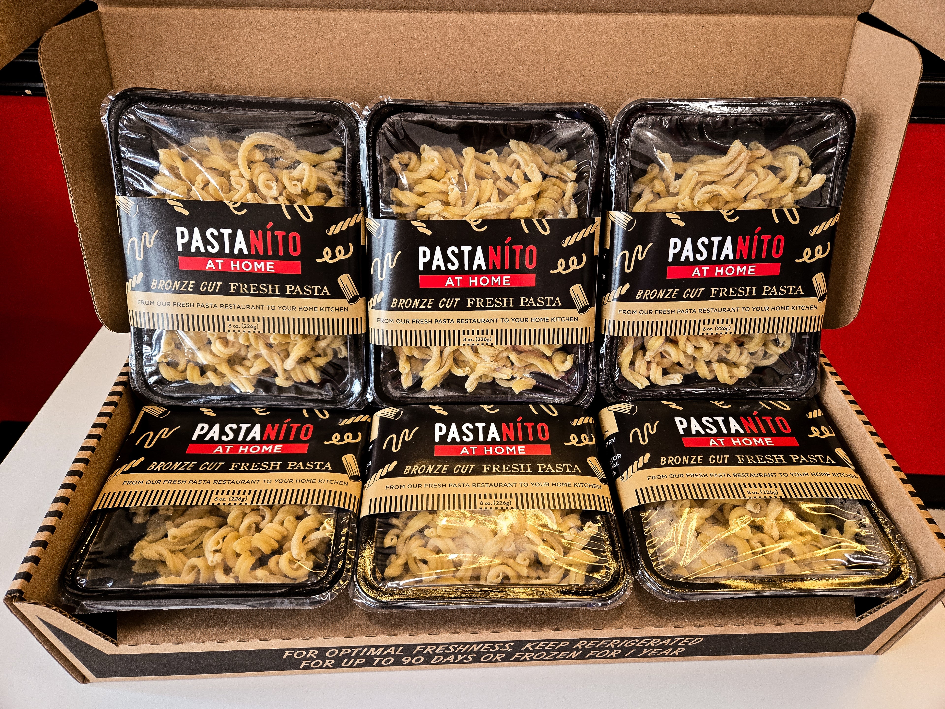 PastaNito at Home Fresh Pasta Box (12 servings)