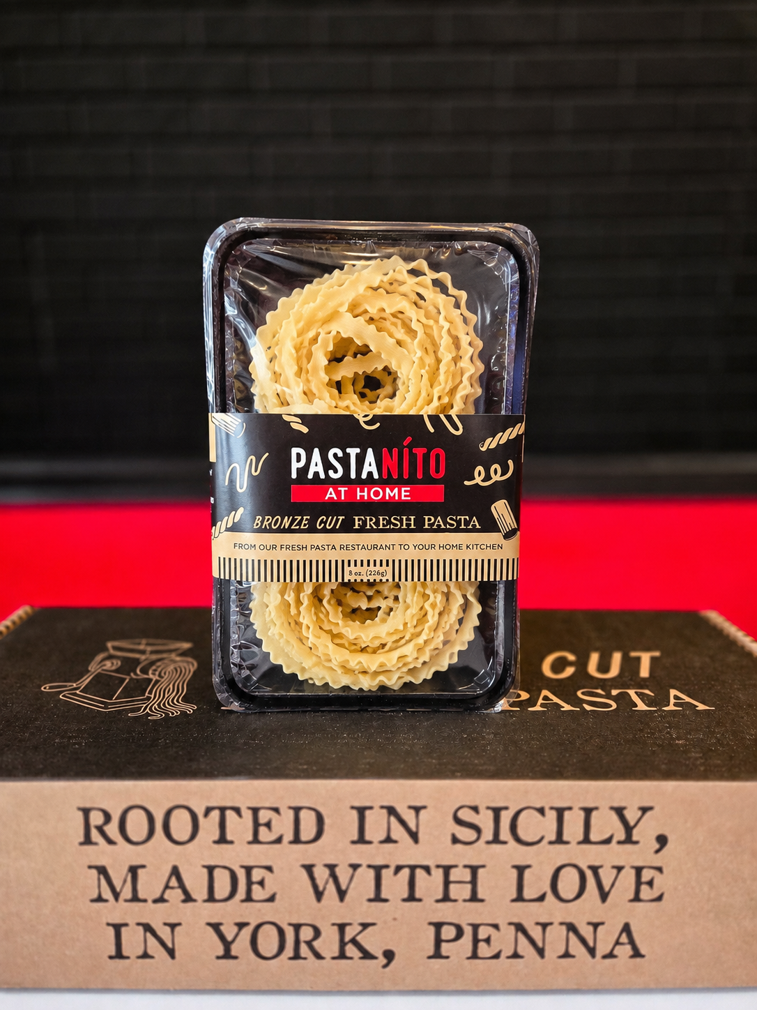 Fresh Mafaldine Pasta Box (12 servings)