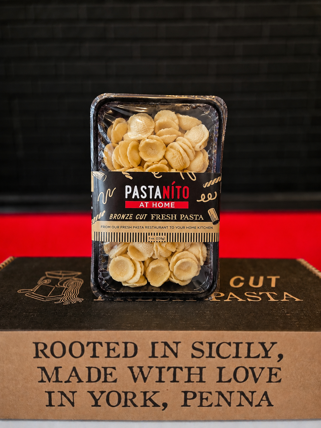 Fresh Orecchiette Pasta Box (12 servings)