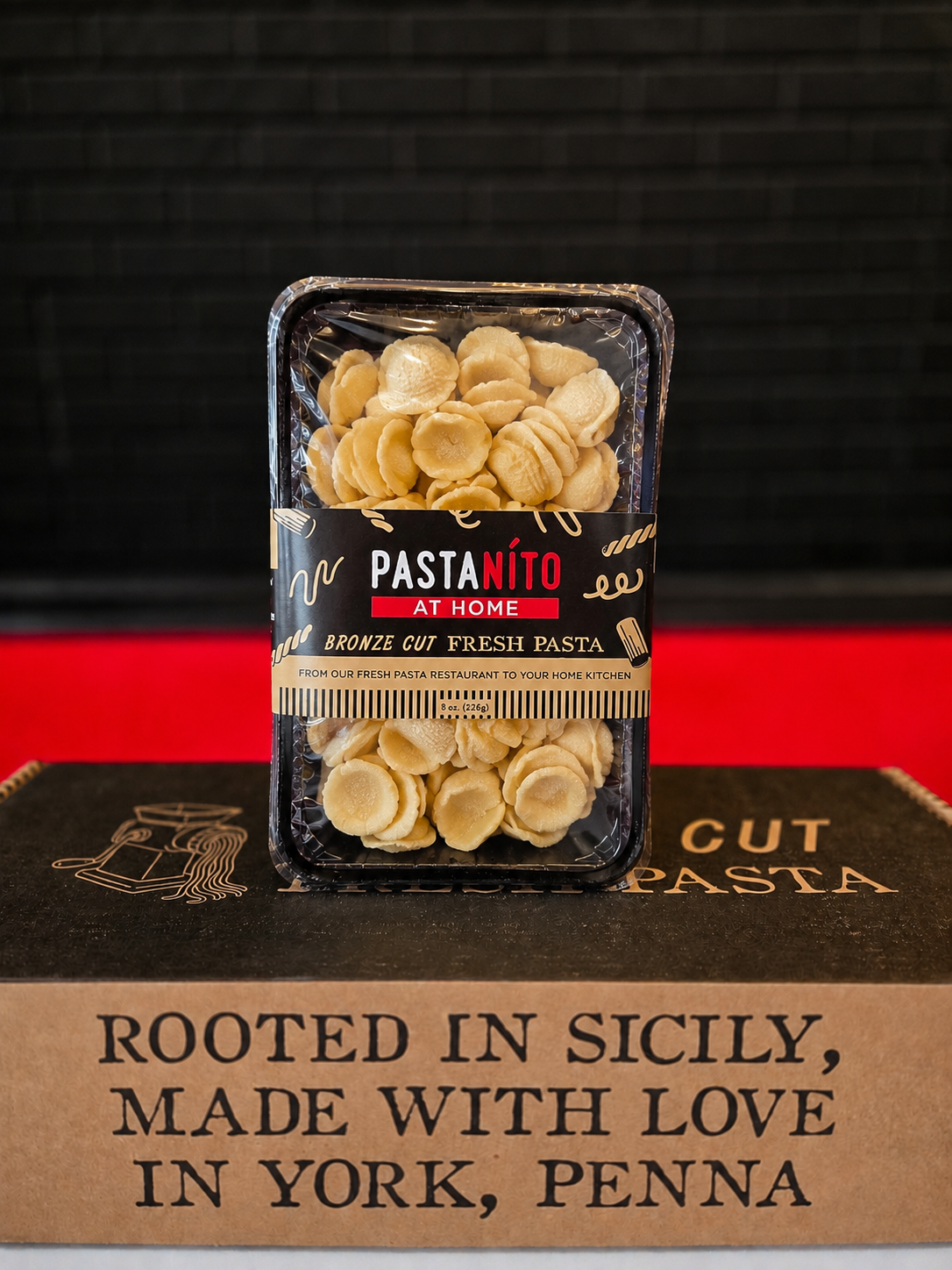 Fresh Orecchiette Pasta Box (12 servings)